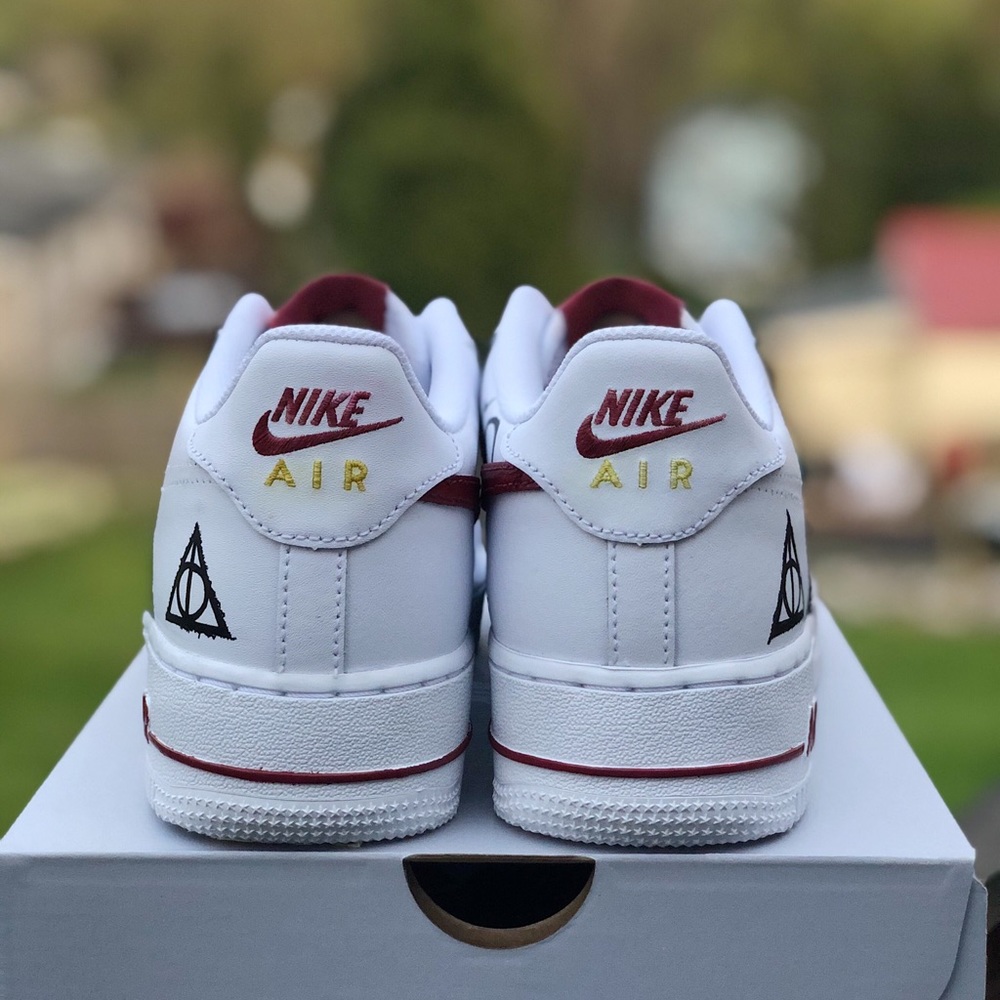 Custom Painted “Harry Potter” Nike Air Force 1s - Picture 5 of 7